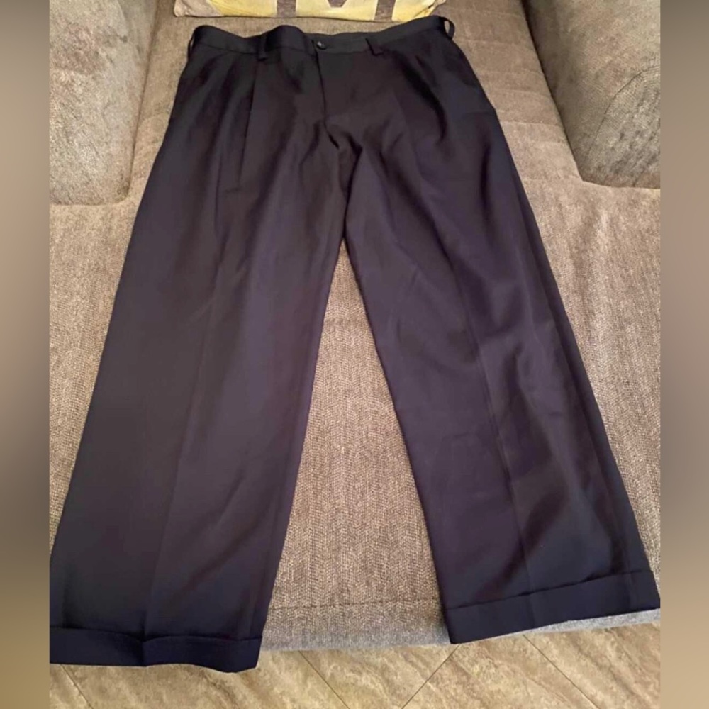 Men black dress pants